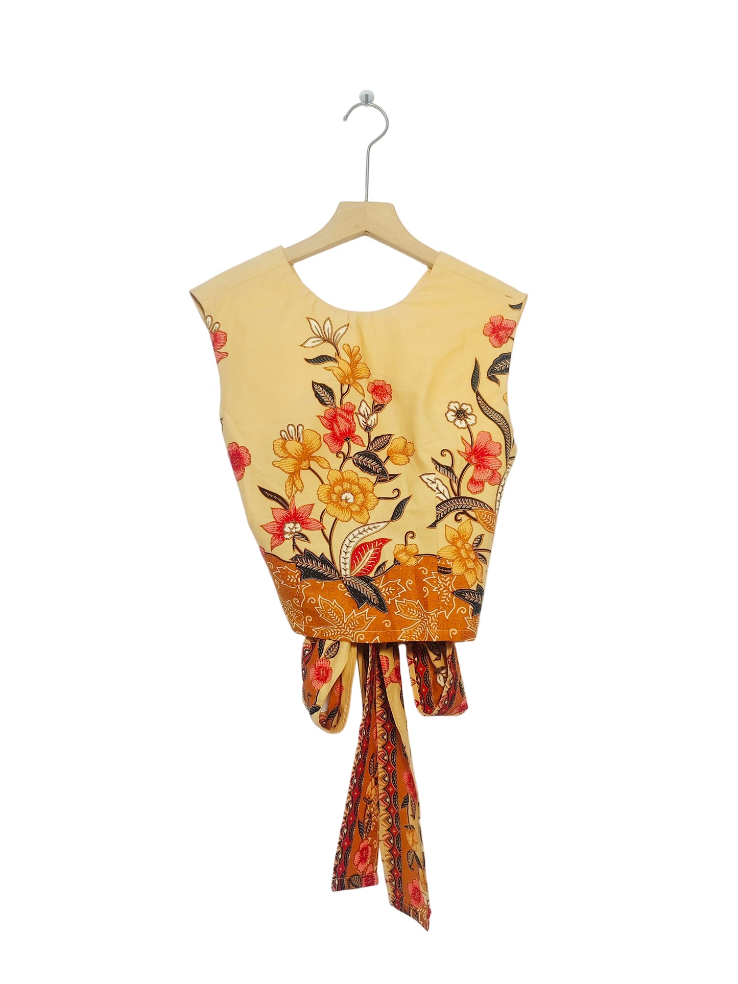 Sadie Ribbon Top ( Sand) Size M
