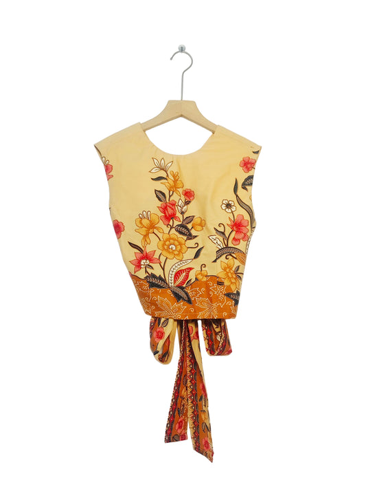 Sadie Ribbon Top ( Sand) Size M