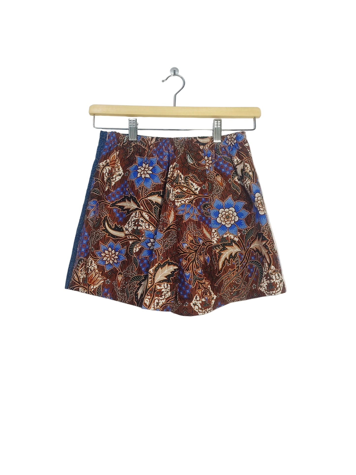 Minnie Batik Skort (Brown Blue)Size S