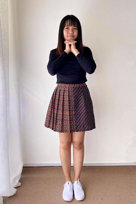 Mini Pleat Skirt