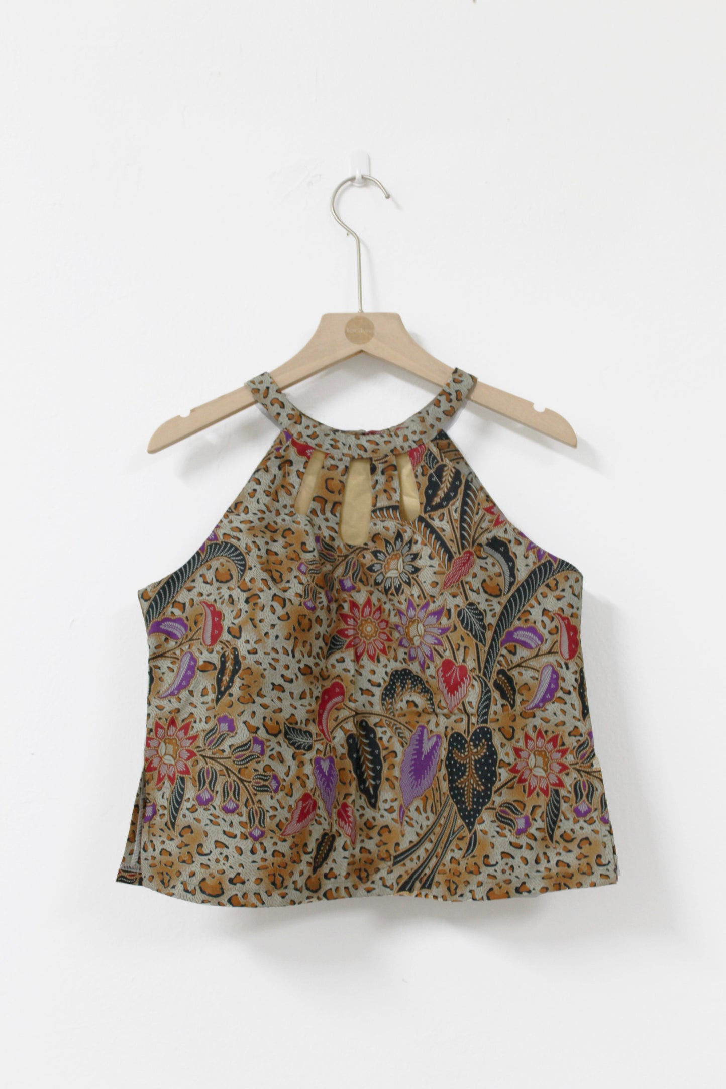 Camelia Batik Tank Top (Sand)