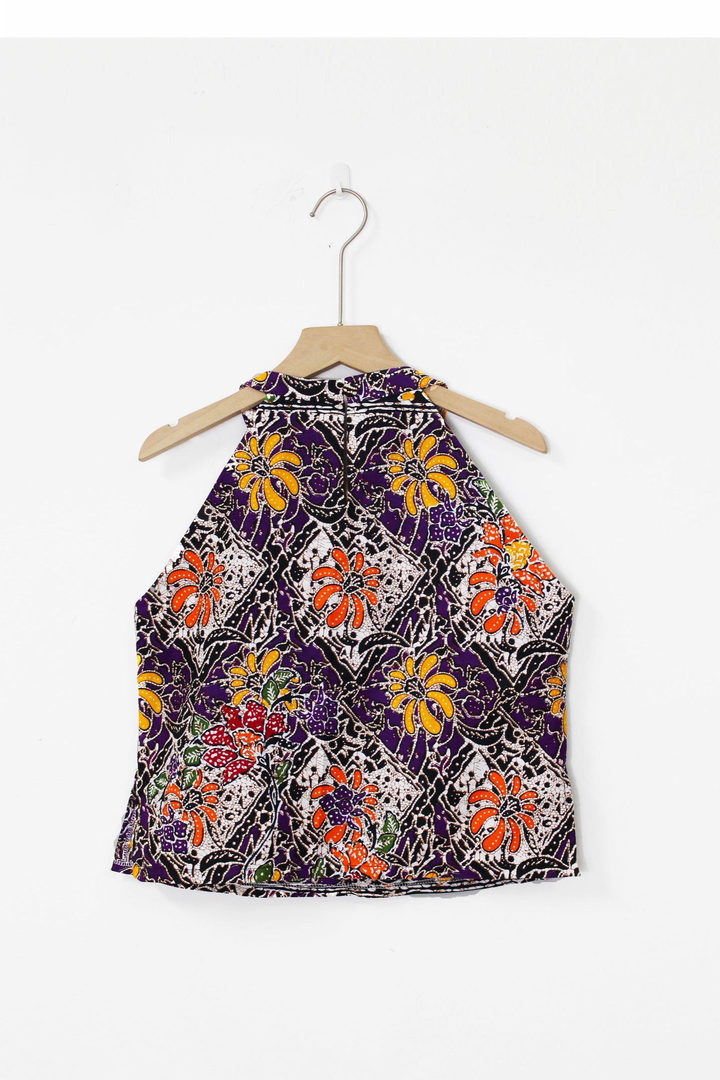 Camelia Batik Tank Top (Purple)